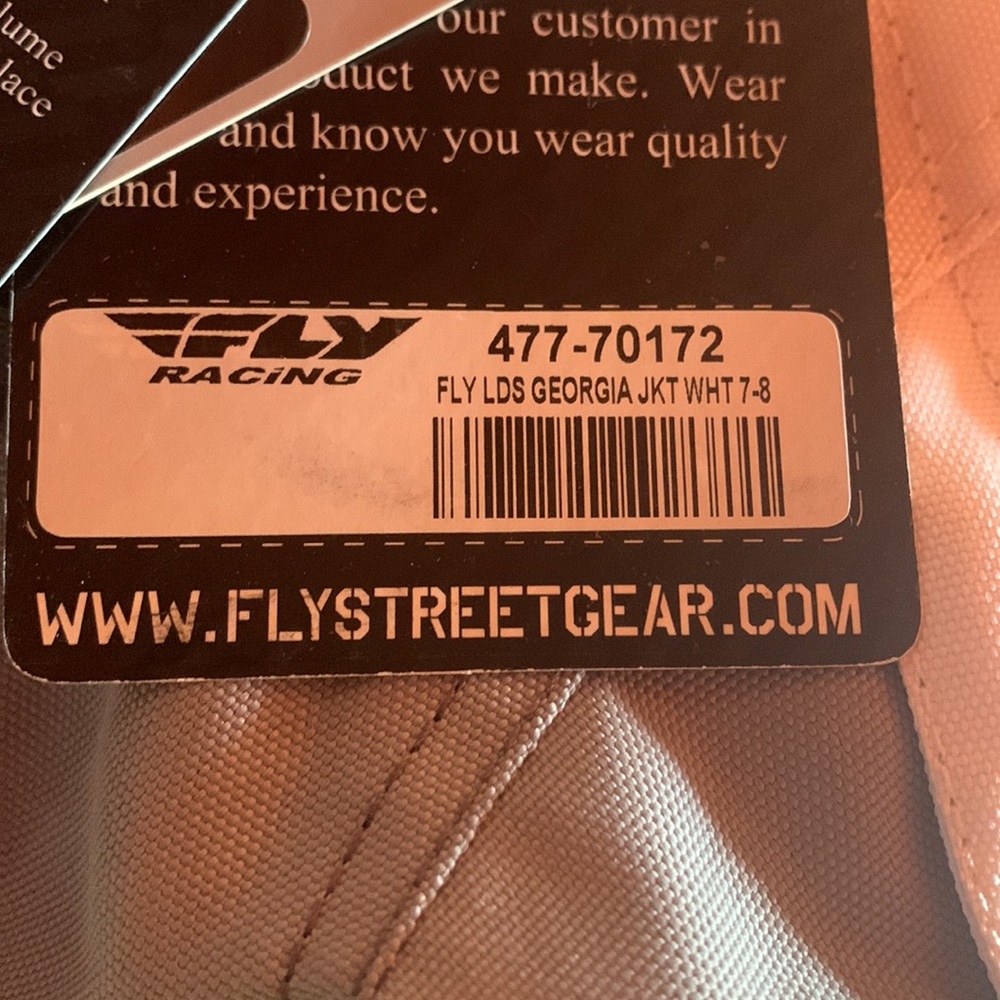 Fly street wear motorcycle jacket size 7-8. - Picture 16 of 16